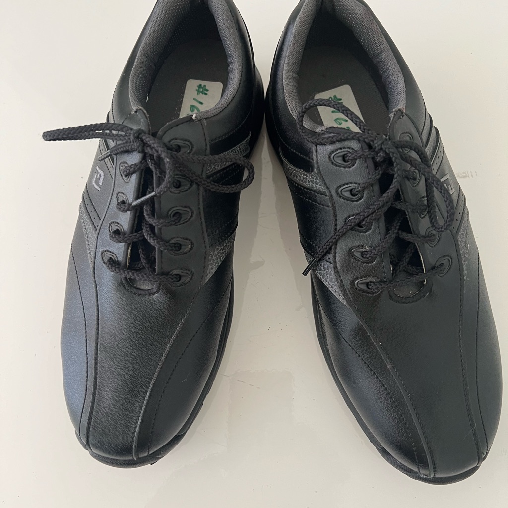 Footjoy Black AthleticGolf Shoes Size 85w Preowned